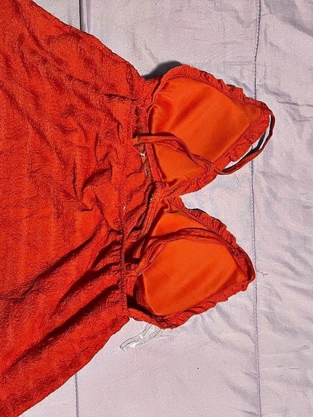 Pink Rose Red Bikini Size Medium Like New